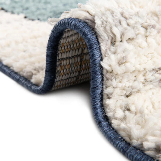 Abrams Geometric Polyester Rug