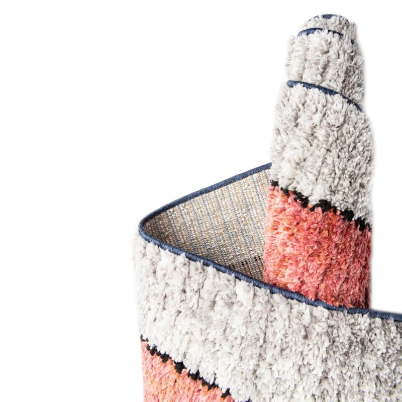 Abrams Geometric Polyester Rug