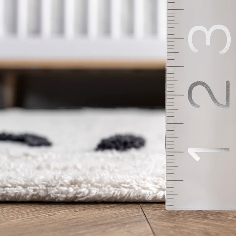 Alphabet SpinCleanhable Rug